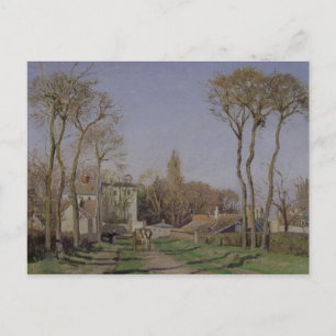 Camille Pissarro   Entrance to the Village of Vois Postcard