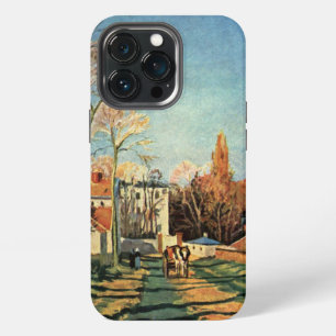Camille Pissarro Entrance Village of Voisins iPhone 13 Pro Case