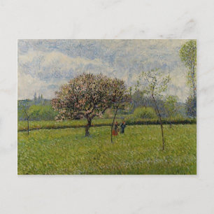 Camille Pissarro- Flowering Apple Trees at Eragny Postcard