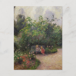 Camille Pissarro Garden at the Hermitage Postcard