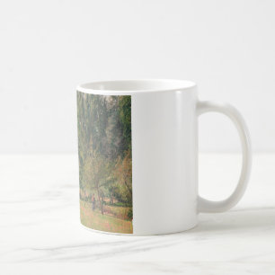 Camille Pissarro - Haystacks, Morning, Eragny Coffee Mug