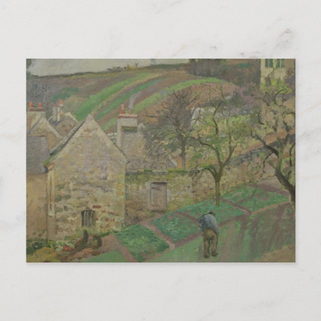 Camille Pissarro | Hillside of the Hermitage, Pont Postcard (Front)