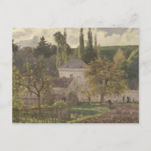 Camille Pissarro   House in the Hermitage, Pontois Postcard