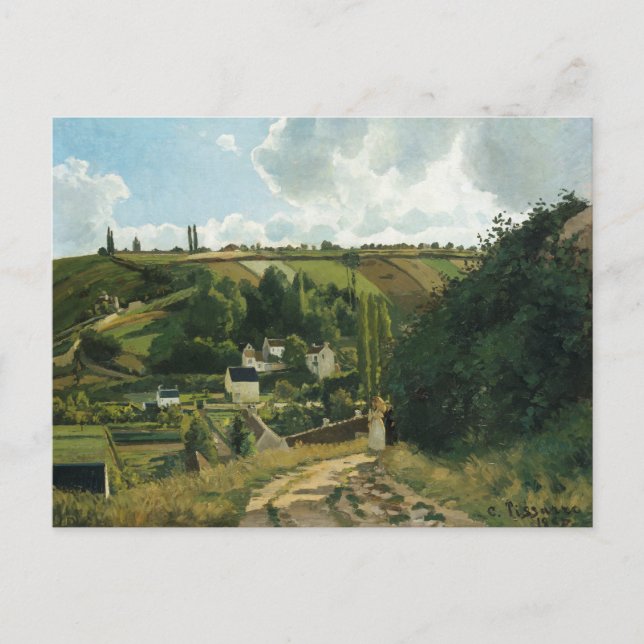Camille Pissarro — Jalais Hill, Pontoise Postcard (Front)