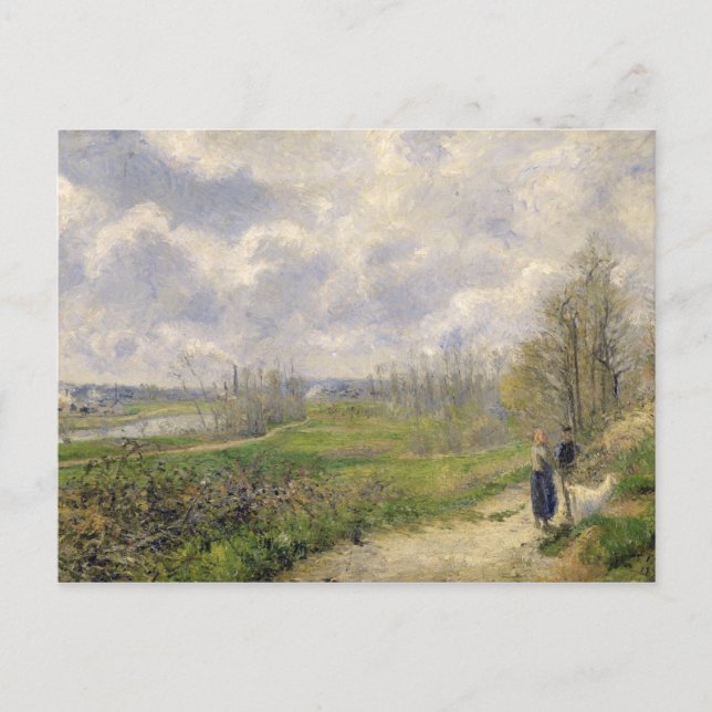 Camille Pissarro | La Sente du Chou, near Pontoise Postcard (Front)