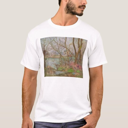 Camille Pissarro - Loggers Grey Pontoise 1878 T-Shirt
