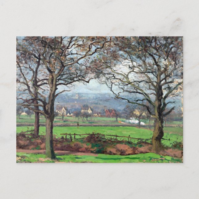 Camille Pissarro Near Sydenham Hill Postcard (Front)