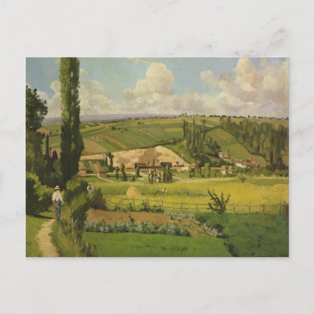 Camille Pissarro | Paysage aux Patis, Pointoise Postcard (Front)