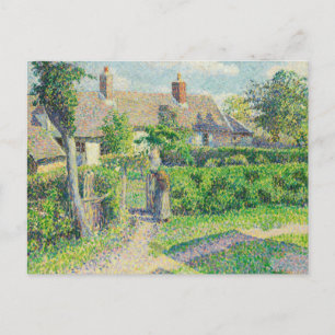 Camille Pissarro - Peasants' houses, Eragny Postcard