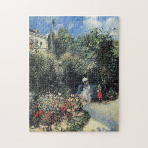 Camille Pissarro Pontoise Garden Jigsaw Puzzle