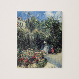 Camille Pissarro Pontoise Garden Jigsaw Puzzle