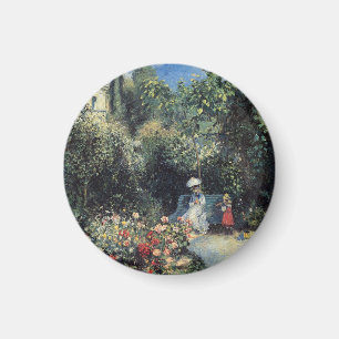 Camille Pissarro Pontoise Garden Magnet