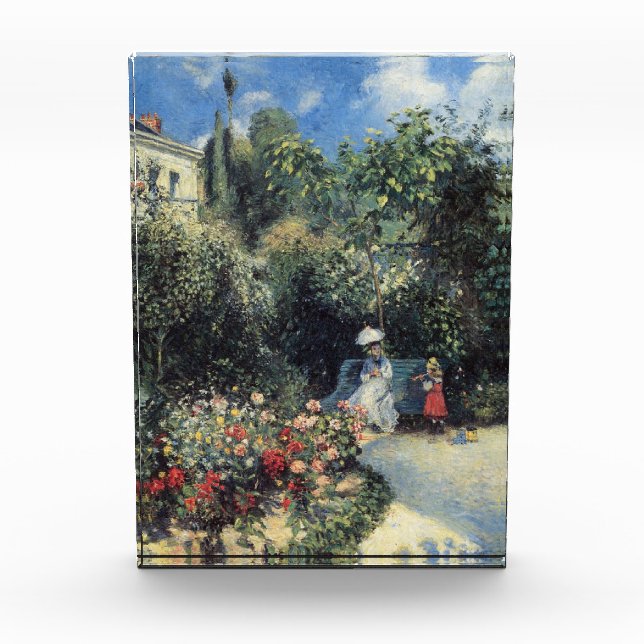 Camille Pissarro Pontoise Garden Photo Block (Front)