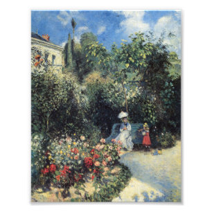 Camille Pissarro Pontoise Garden Photo Print