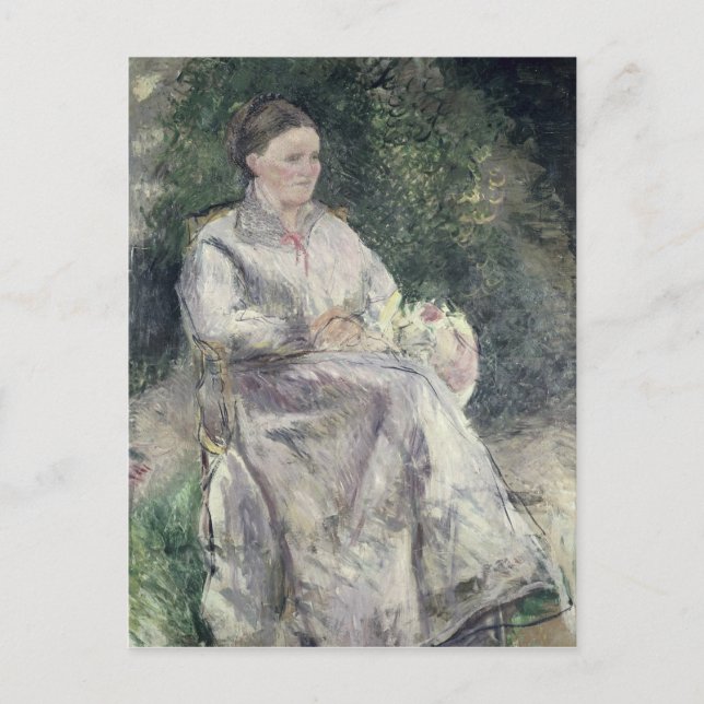 Camille Pissarro | Portrait of Julie Velay, Wife o Postcard (Front)