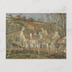 Camille Pissarro - Red Roofs, Corner of a Village Postcard