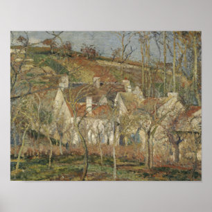 Camille Pissarro - Red Roofs, Corner of a Village Poster