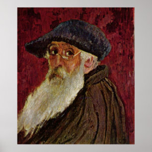 Camille Pissarro Self Portrait 1898 selfportrait Poster