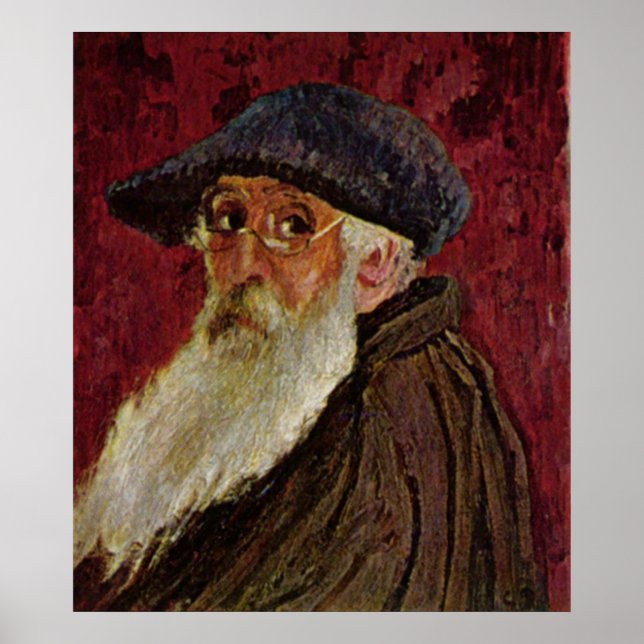 Camille Pissarro Self Portrait 1898 selfportrait Poster (Front)