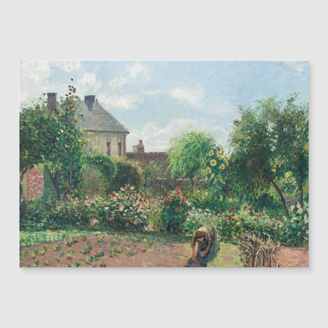 Camille Pissarro The Artist's Garden at Eragny (Front)