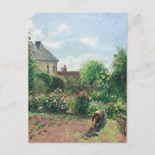 Camille Pissarro The Artist's Garden at Eragny Postcard