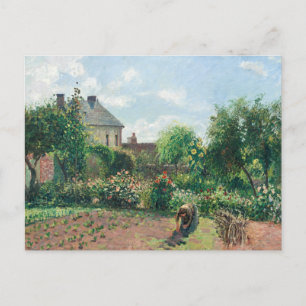 Camille Pissarro The Artist's Garden at Eragny Postcard