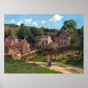 Camille Pissarro The Hermitage at Pontoise Poster
