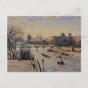 Camille Pissarro- The Louvre Postcard