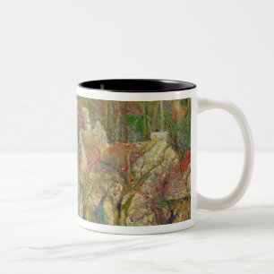 Camille Pissarro The Red Roofs, or Corner of a V Two-Tone Coffee Mug