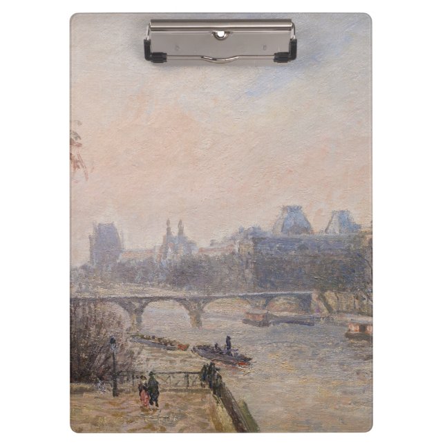 Camille Pissarro - The Seine and the Louvre Clipboard (Front)