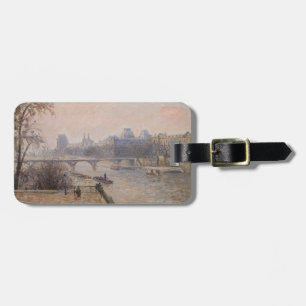 Camille Pissarro - The Seine and the Louvre Luggage Tag