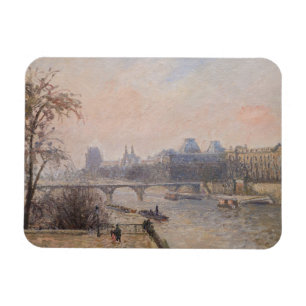 Camille Pissarro - The Seine and the Louvre Magnet