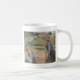 Camille Pissarro   Two Young Peasant Women Coffee Mug