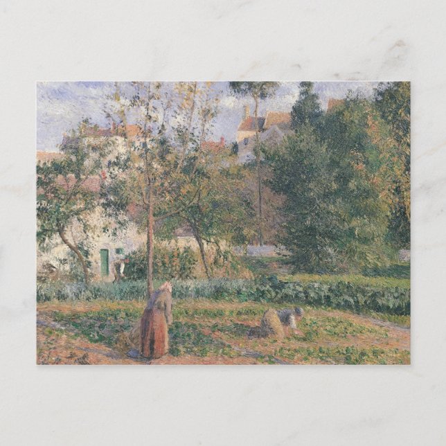 Camille Pissarro | Vegetable Garden at the Hermita Postcard (Front)