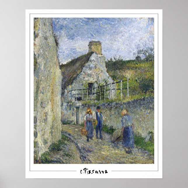 Camille Pissarro Zedign Art Poster #105 (Front)