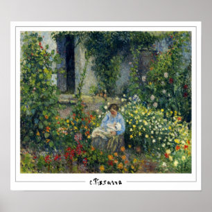 Camille Pissarro Zedign Art Poster #129-2