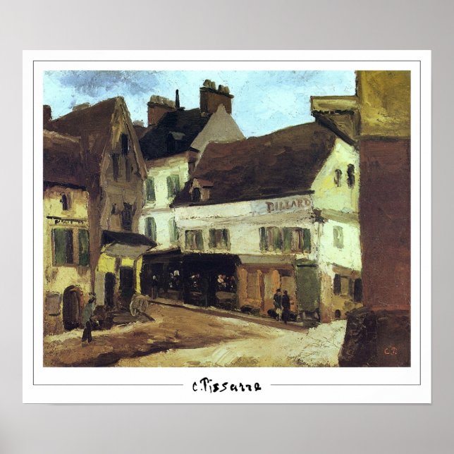 Camille Pissarro Zedign Art Poster #179 (Front)