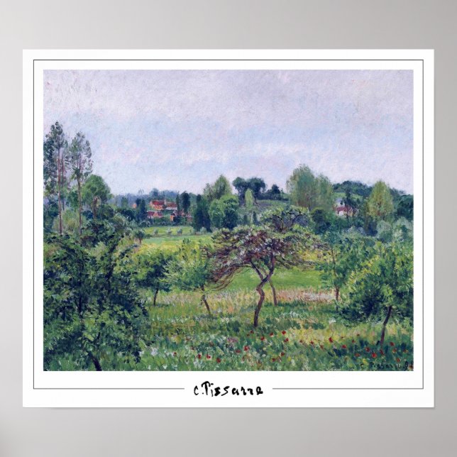 Camille Pissarro Zedign Art Poster #20 (Front)