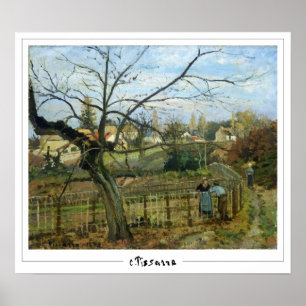 Camille Pissarro Zedign Art Poster #219