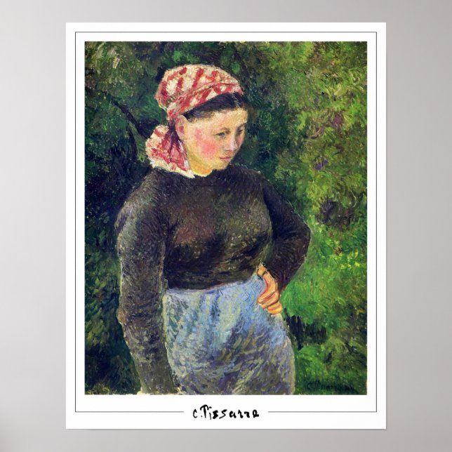 Camille Pissarro Zedign Art Poster #229-2 (Front)