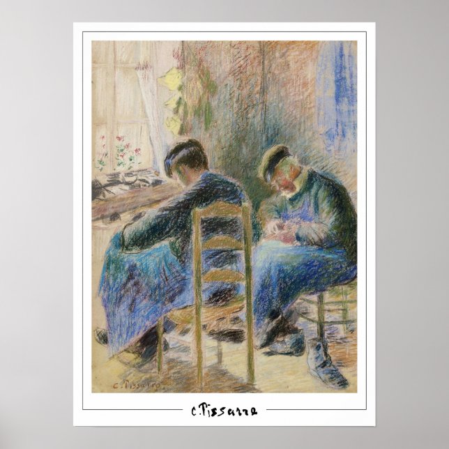 Camille Pissarro Zedign Art Poster #252 (Front)