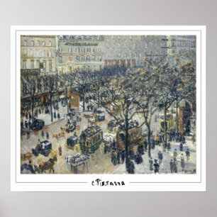 Camille Pissarro Zedign Art Poster #256
