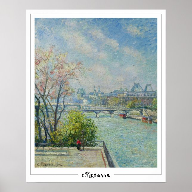 Camille Pissarro Zedign Art Poster #304 (Front)