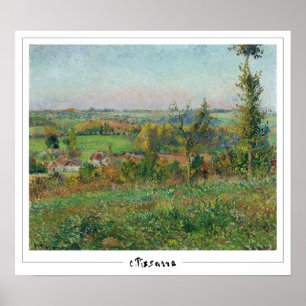Camille Pissarro Zedign Art Poster #31
