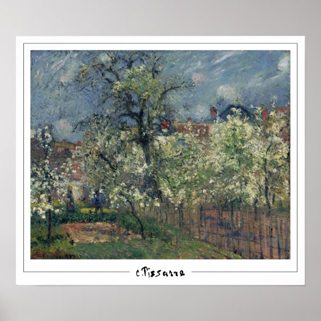 Camille Pissarro Zedign Art Poster #407 (Front)