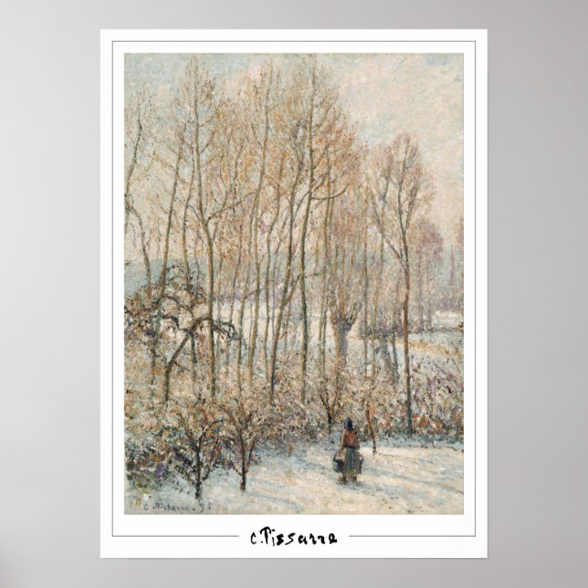 Camille Pissarro Zedign Art Poster #4-2 (Front)