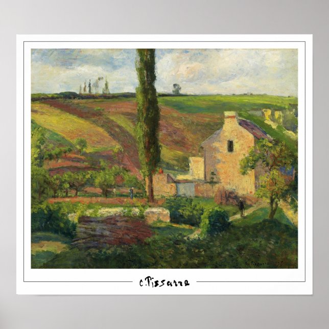 Camille Pissarro Zedign Art Poster #521-2 (Front)