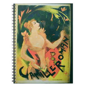 'Camille Roman' (colour litho) Notebook