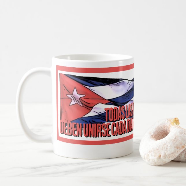 CAMILO CIENFUEGOS COFFEE MUG (With Donut)