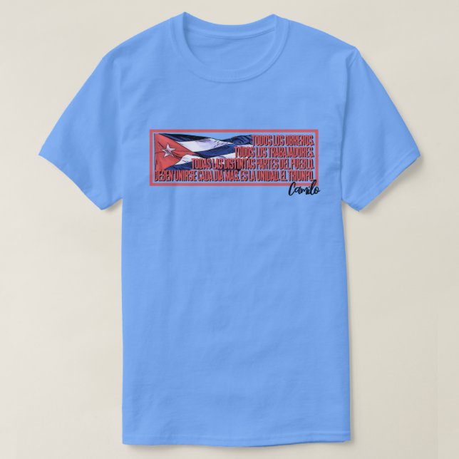CAMILO CIENFUEGOS T-Shirt (Design Front)
